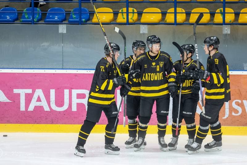 Ice Hockey. Tauron Hokej Liga. JKH GKS Jastrzebie - GKS Katowice. 19.09.2023
