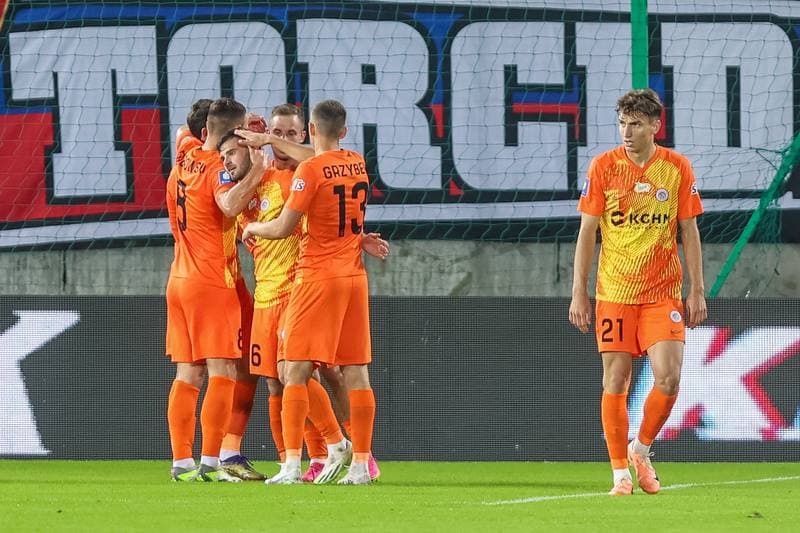 Football. PKO BP Ekstraklasa. Gornik Zabrze - Zaglebie Lubin. 02.10.2023