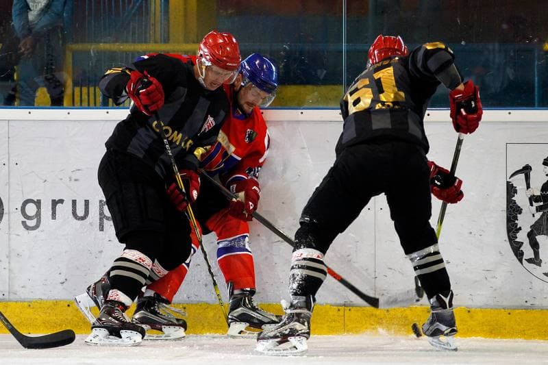 Ice Hockey. Sparing. Polonia Bytom - Comarch Cracovia. 15.08.2017