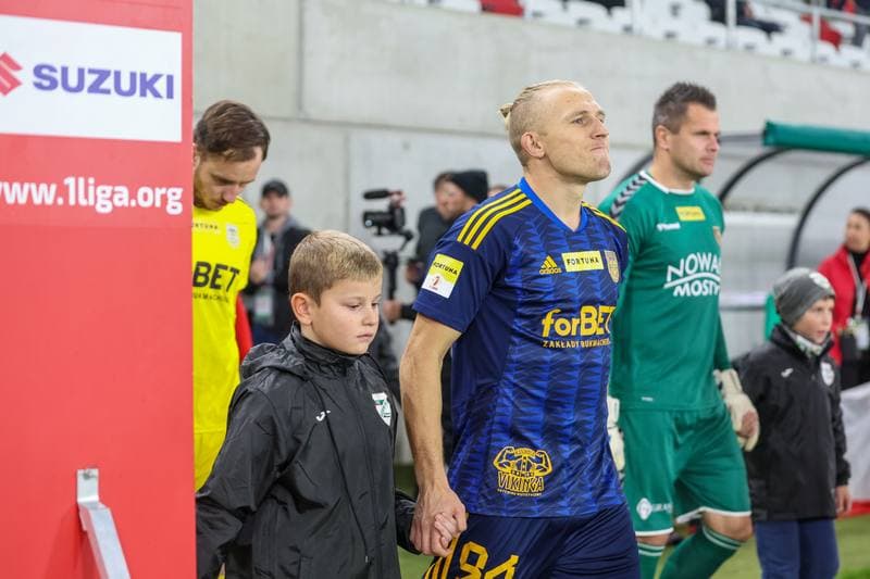 Football. Fortuna I Liga. Zaglebie Sosnowiec - Arka Gdynia. 12.11.2023