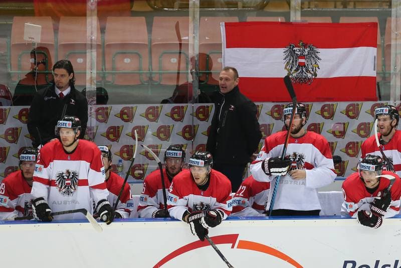 Ice Hockey. World Championship Division 1A. Poland - Austria. 27.04.2016