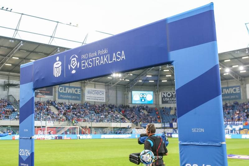 Football. PKO BP Ekstraklasa. Ruch Chorzow - LKS Lodz. 28.07.2023