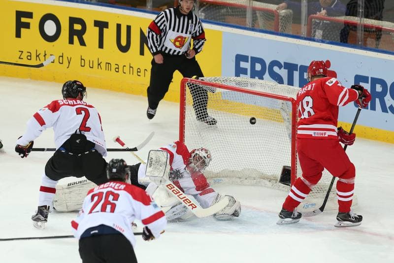 Ice Hockey. World Championship Division 1A. Poland - Austria. 27.04.2016