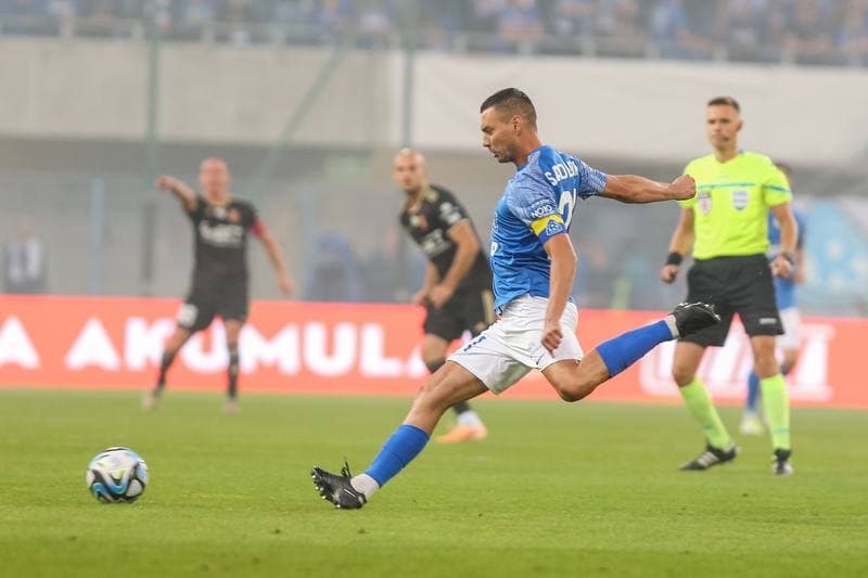 Football. PKO BP Ekstraklasa. Ruch Chorzow - LKS Lodz. 28.07.2023