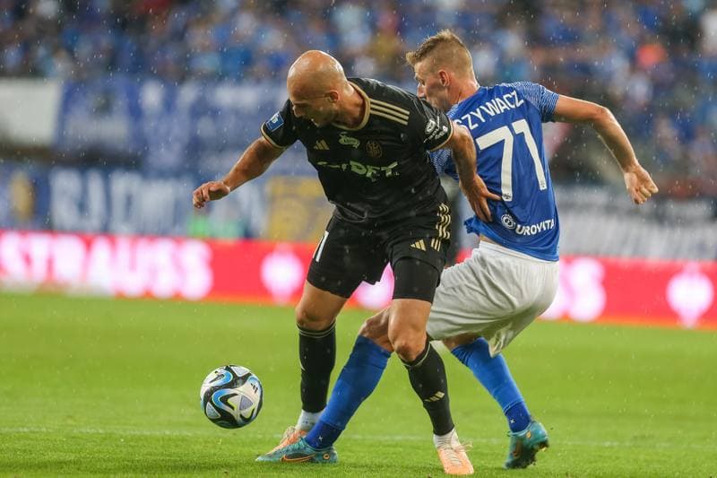 Football. PKO BP Ekstraklasa. Ruch Chorzow - LKS Lodz. 28.07.2023