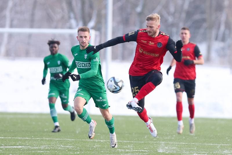 Football. Sparing. Gornik Zabrze - MFK Karvina. 19.01.2024