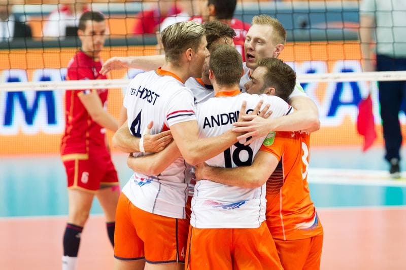 Volleyball. CEV EuroVolley. France - Netherlands. 27.08.2017