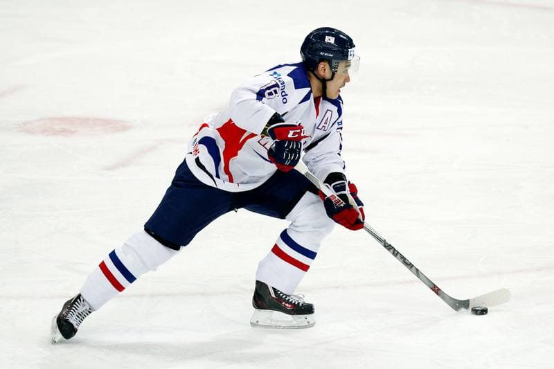 Ice Hockey. World Championship Division 1A. Slovenia - Korea. 27.04.2016
