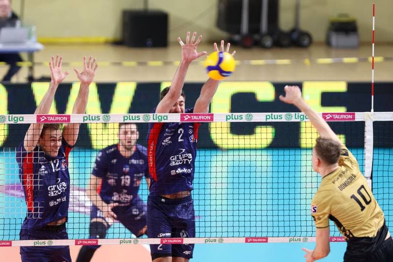 Volleyball. PlusLiga. GKS Katowice - Grupa Azoty ZAKSA Kedzierzyn-Kozle. 10.02.2024