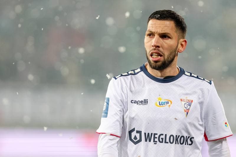 Football. PKO BP Ekstraklasa. Gornik Zabrze - Pogon Szczecin. 01.12.2023