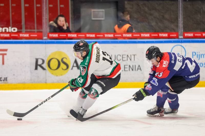 Ice Hockey. Tauron Hokej Liga. GKS Tychy - KH Energa Torun. 07.12.2023