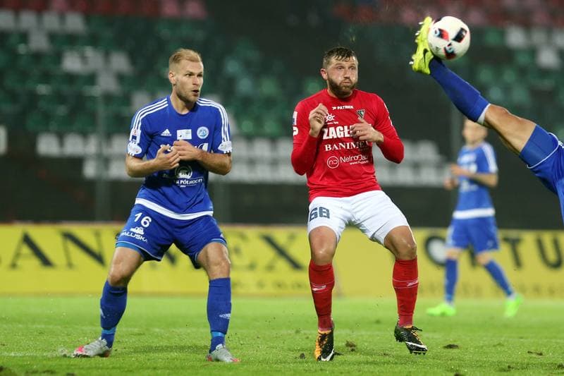 Football. Nice I Liga. Zaglebie Sosnowiec - Wigry Suwalki. 23.09.2017
