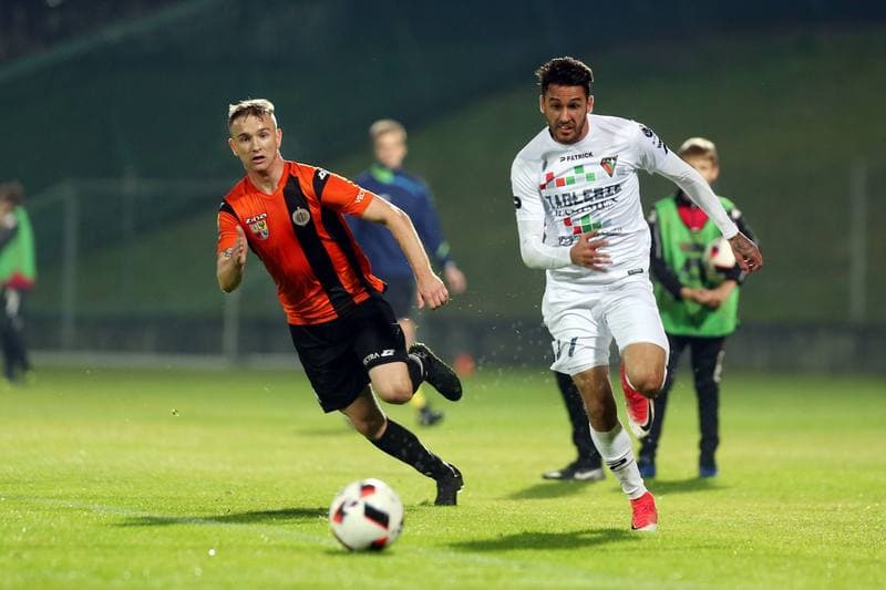 Football. Nice I Liga. Zaglebie Sosnowiec - Chrobry Glogow. 18.10.2017