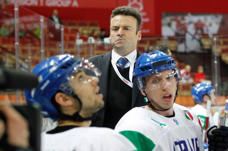 Ice Hockey. World Championship Division 1A. Japan - Italy. 27.04.2016