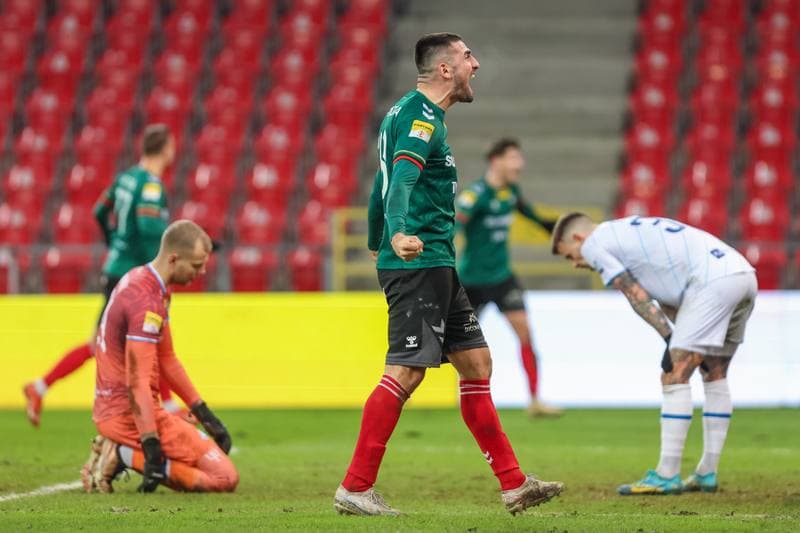 Football. Fortuna I Liga. GKS Tychy - Stal Rzeszow. 17.12.2023