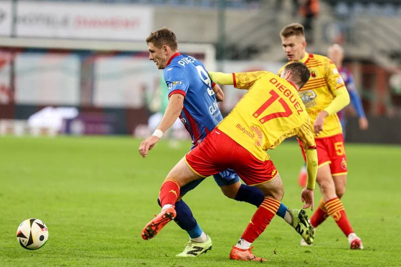 Football. PKO BP Ekstraklasa. Piast Gliwice - Jagiellonia Bialystok. 29.09.2024
