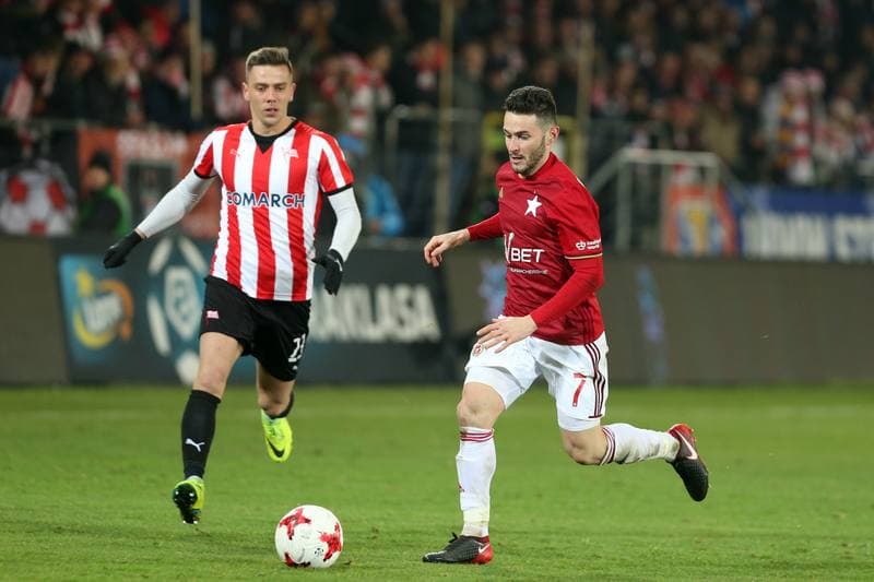 Football. Lotto Ekstraklasa. Cracovia Krakow - Wisla Krakow. 13.12.2017