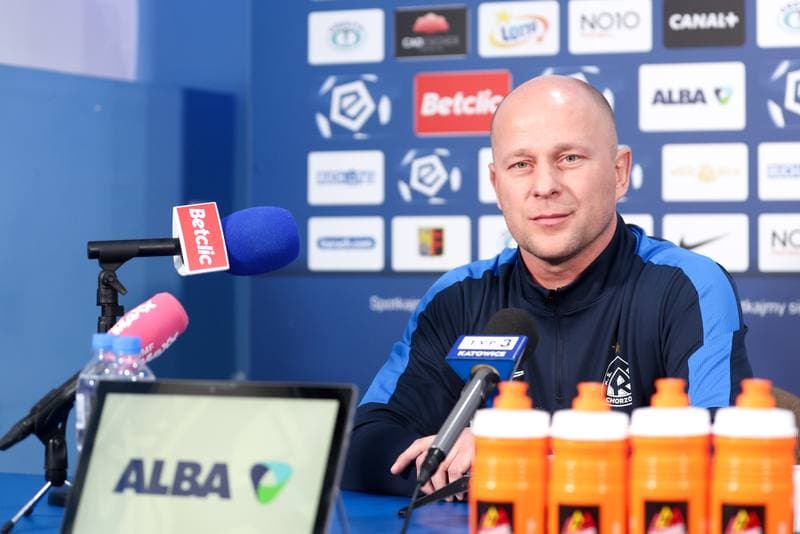 Football. Ruch Chorzow. Press Conference. 08.01.2024