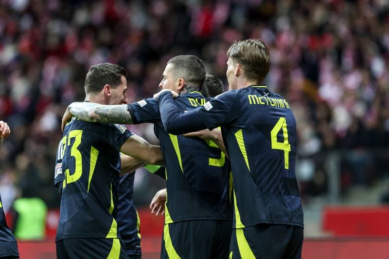 Football. UEFA Nations League. Poland - Scotland. 18.11.2024