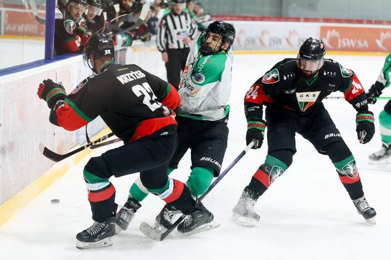 Ice Hockey. Tauron Hokej Liga. JKH GKS Jastrzebie - GKS Tychy. 14.01.2024