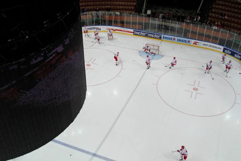 Ice Hockey. World Championship Division 1A. Poland - Slovenia. 26.04.2016