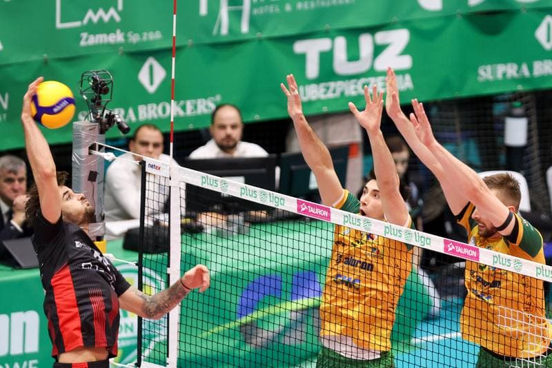 Volleyball. PlusLiga. Aluron CMC Warta Zawiercie - Asseco Resovia Rzeszow. 25.01.2024