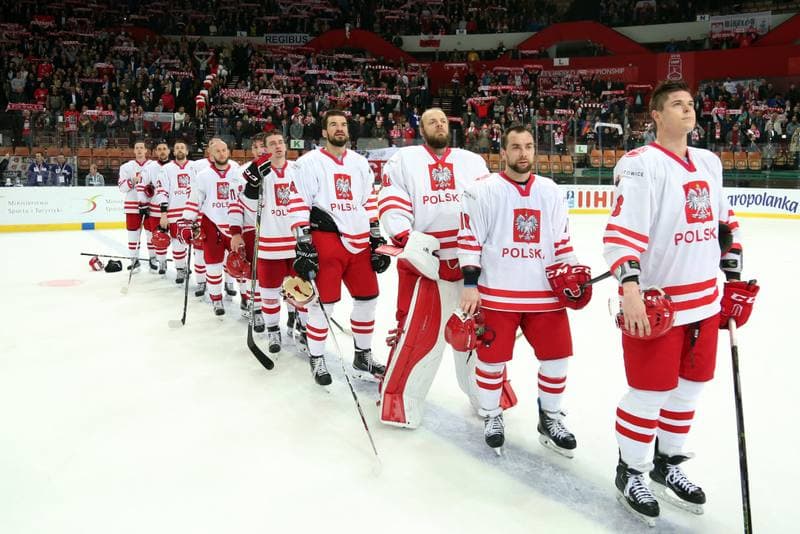 Ice Hockey. World Championship Division 1A. Poland - Slovenia. 26.04.2016