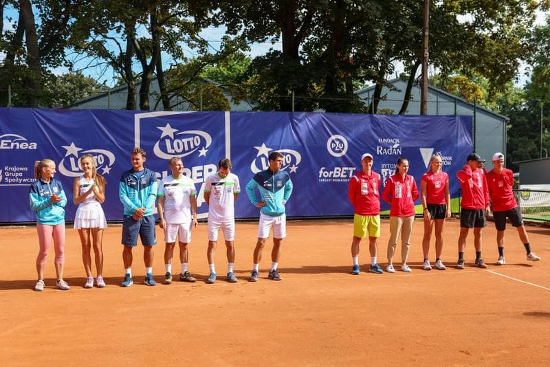 Tennis. Lotto SuperLiga. Gornik Bytom - Osavi Kalisz. 13.08.2023