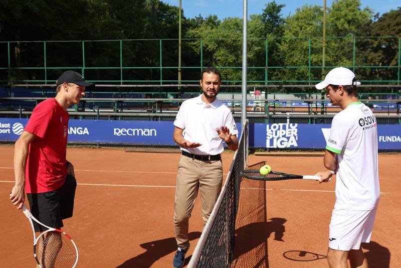 Tennis. Lotto SuperLiga. Gornik Bytom - Osavi Kalisz. 13.08.2023