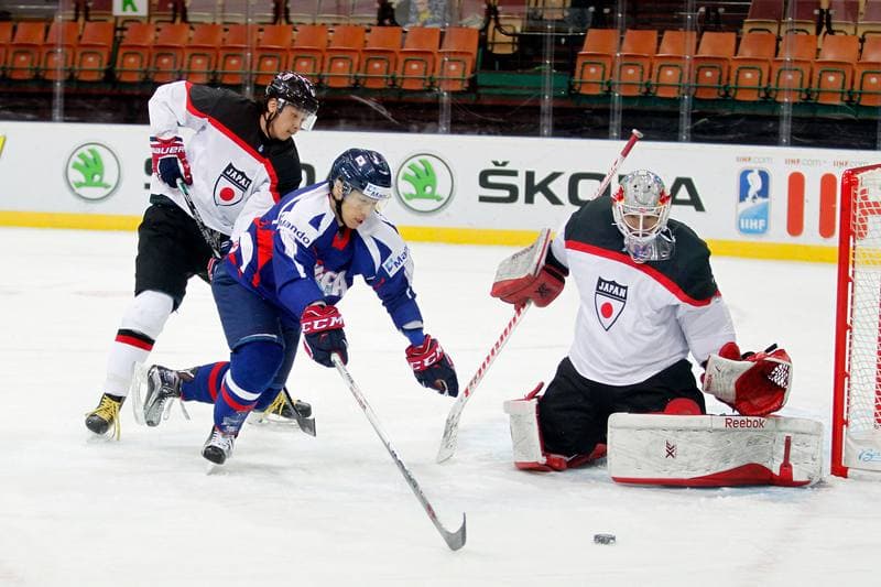 Ice Hockey. World Championship Division 1A. Korea - Japan. 26.04.2016