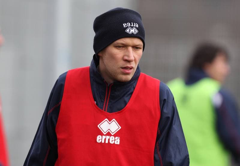 Football. Piast Gliwice. Training. 20.12.2010