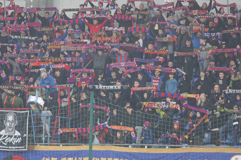 Football. PKO BP Ekstraklasa. Piast Gliwice - Cracovia Krakow. 23.02.2024