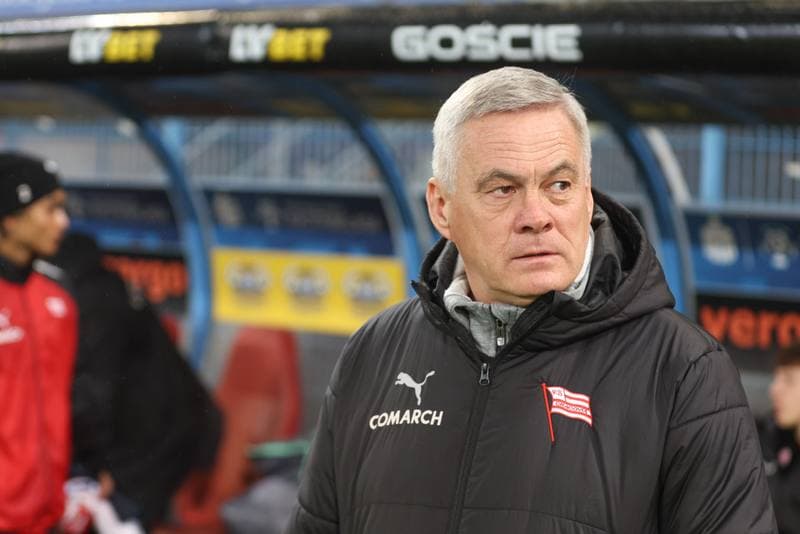 Football. PKO BP Ekstraklasa. Piast Gliwice - Cracovia Krakow. 23.02.2024