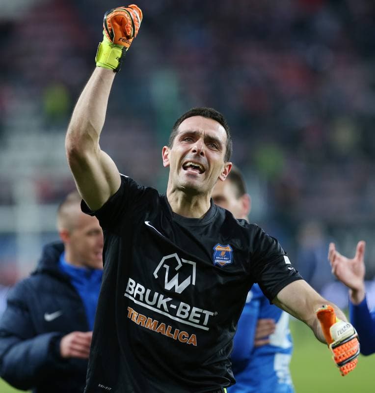 Football. Ekstraklasa. Wisla Krakow - Termalica Bruk-Bet Nieciecza. 25.04.2016
