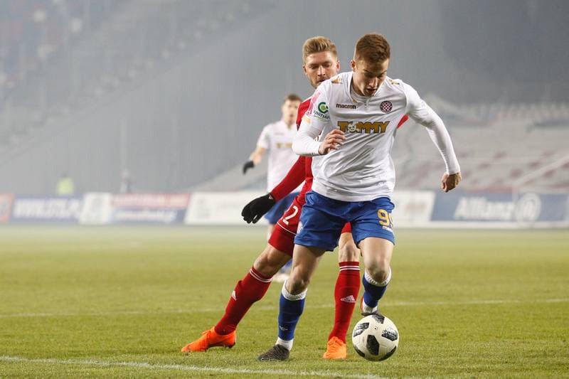 Football. Sparing. Gornik Zabrze - Hajduk Split. 24.03.2018