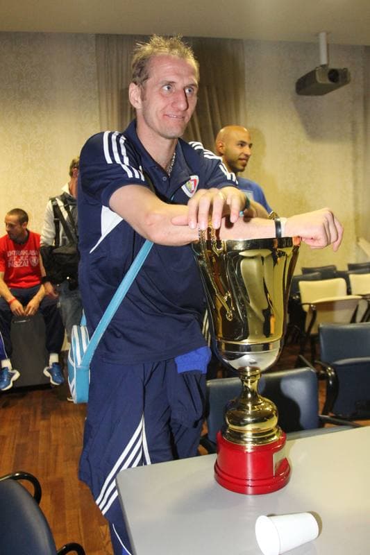 Football. Piast Gliwice. Feta. 27.05.2012