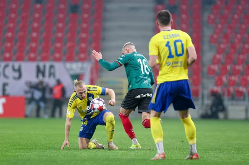 Football. Fortuna I Liga. GKS Tychy - Arka Gdynia. 01.03.2024