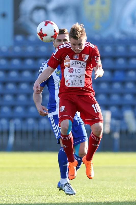Football. Nice I Liga. Ruch Chorzow - Pogon Siedlce. 20.04.2018