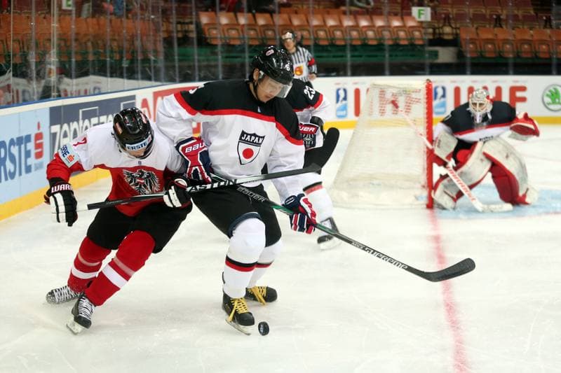 Ice Hockey. World Championship Division 1A. Austria - Japan. 24.04.2016