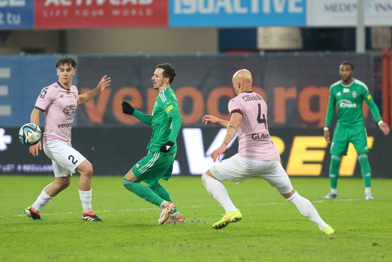Football. PKO BP Ekstraklasa. Piast Gliwice - Radomiak Radom. 08.03.2024