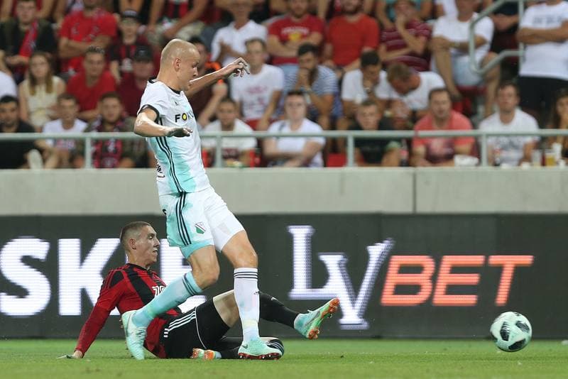Football. UEFA Champions League. Spartak Trnava - Legia Warsaw. 31.07.2018