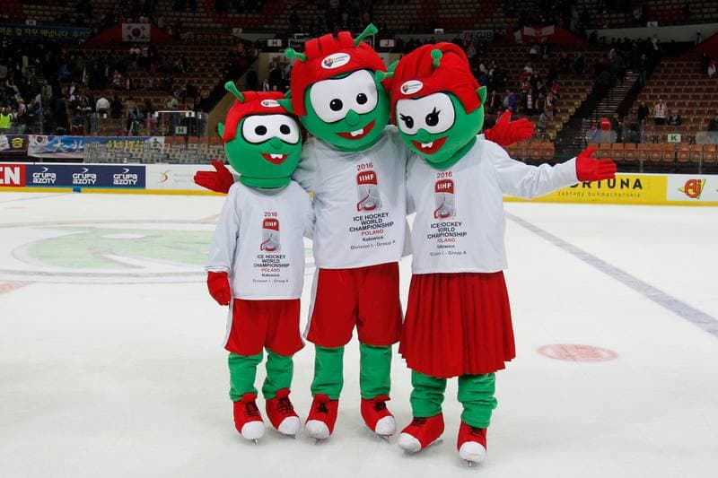 Ice Hockey. World Championship Division 1A. Poland - Korea. 24.04.2016