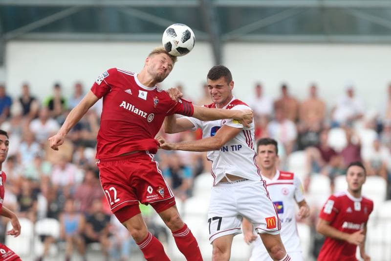 Football. UEFA Europa League. AS Trencin - Gornik Zabrze. 02.08.2018