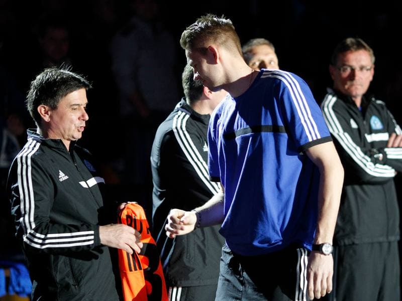 Football. Ruch Chorzow. Team Presentation. 09.02.2015