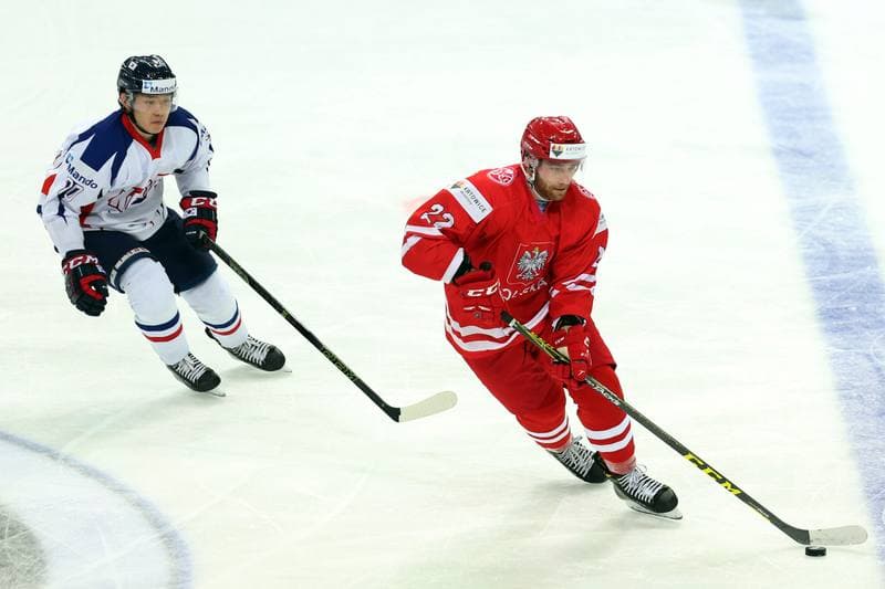 Ice Hockey. World Championship Division 1A. Poland - Korea. 24.04.2016