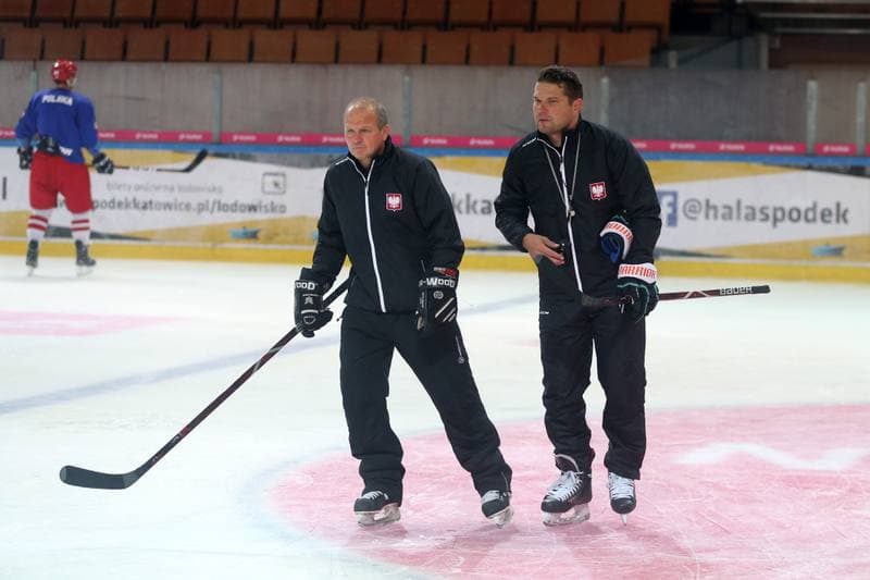 Ice Hockey. Poland national team. Training. 20.08.2018