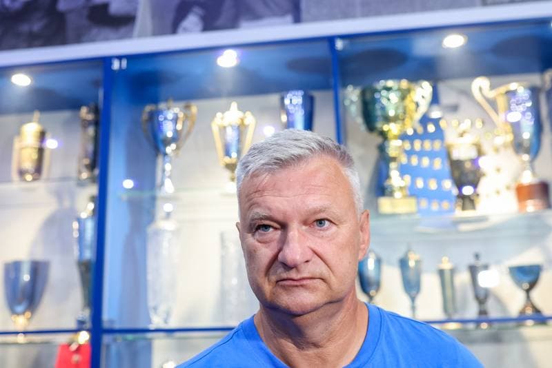 Football. Ruch Chorzow. Press Conference. 24.08.2023