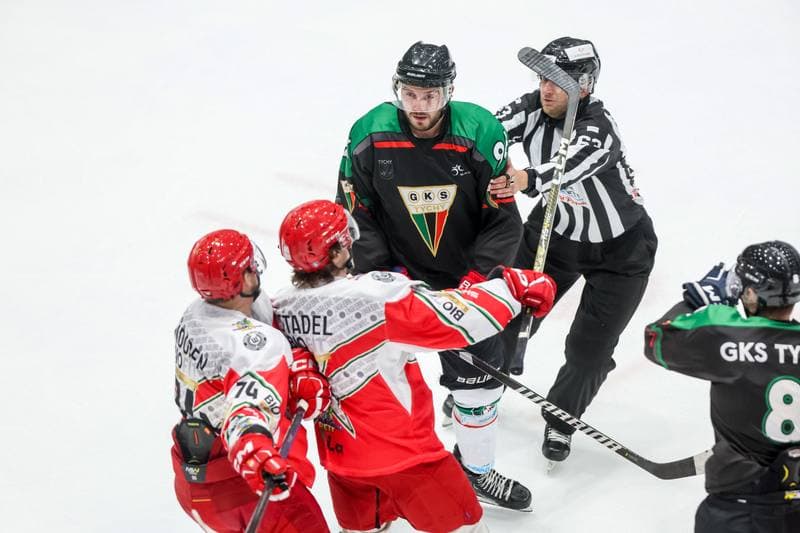 Ice Hockey. Sparing. Zaglebie Sosnowiec - GKS Tychy. 24.08.2023