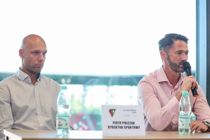Football. Zaglebie Sosnowiec. Press Conference. 25.08.2023