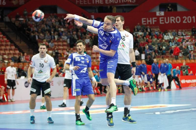 Handball. EHF Euro 2016. Belarus - Iceland. 17.01.2016